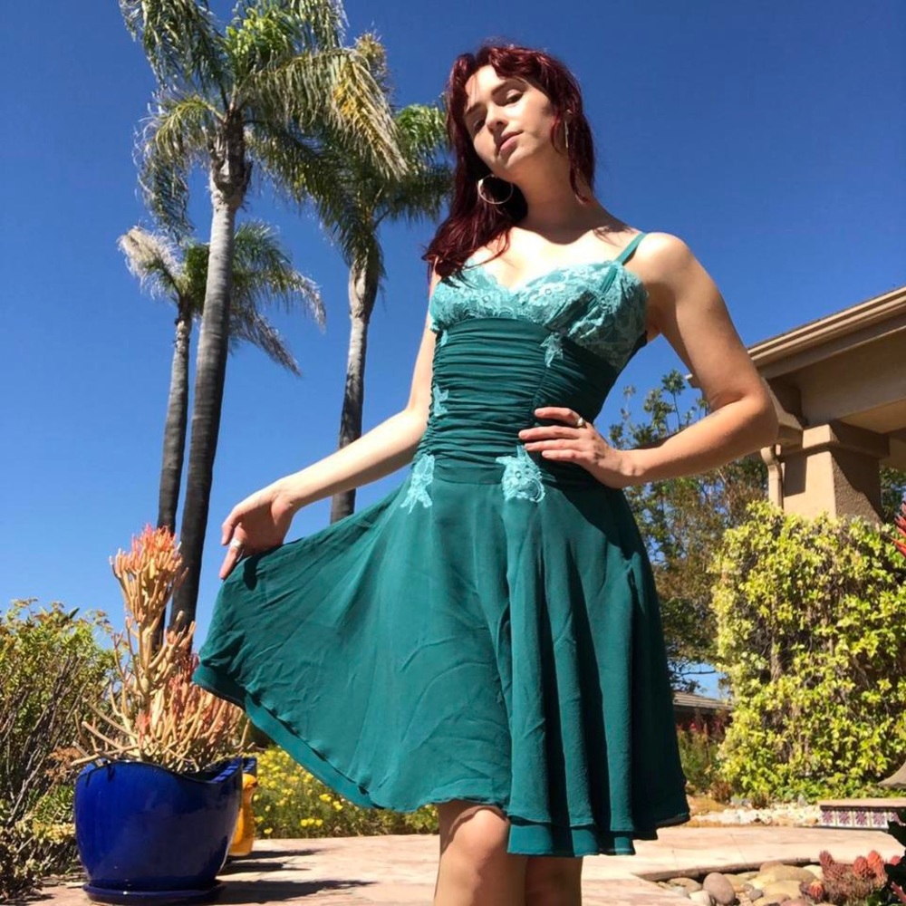 SOLD VTG Betsey Johnson Lace Dress